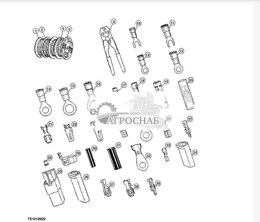 Комплект проволочных выводов 